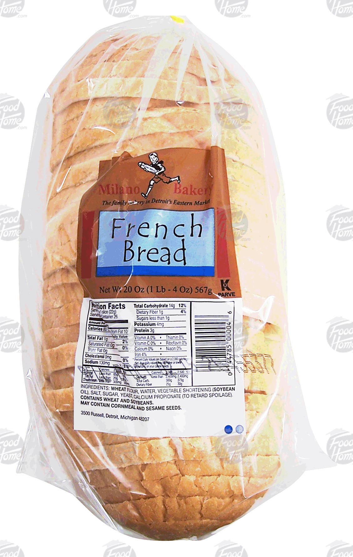 Milano Bakery  french bread Full-Size Picture